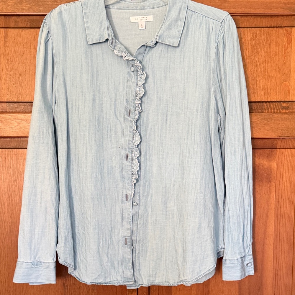 LC Lauren Conrad Button Down Shirt